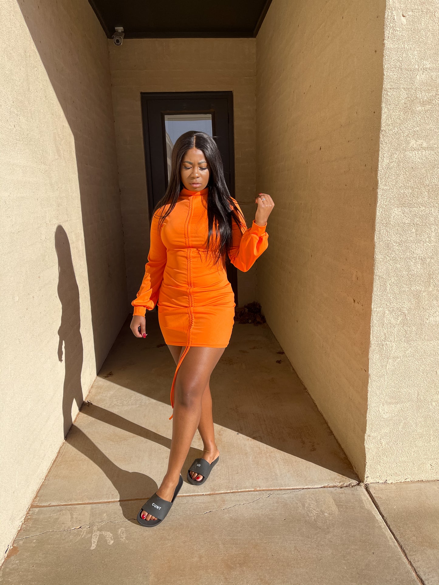 Body-ody-ody Ruched Dress