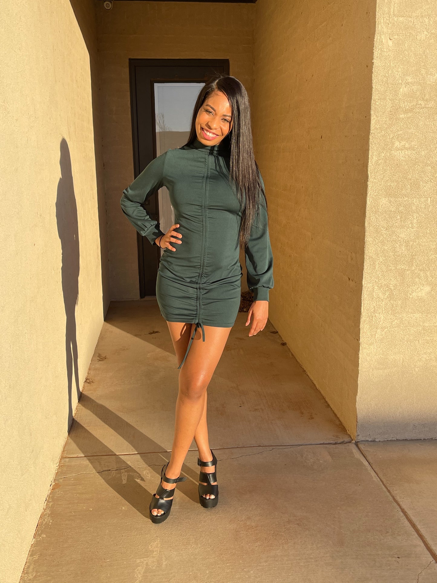 Body-ody-ody Ruched Dress