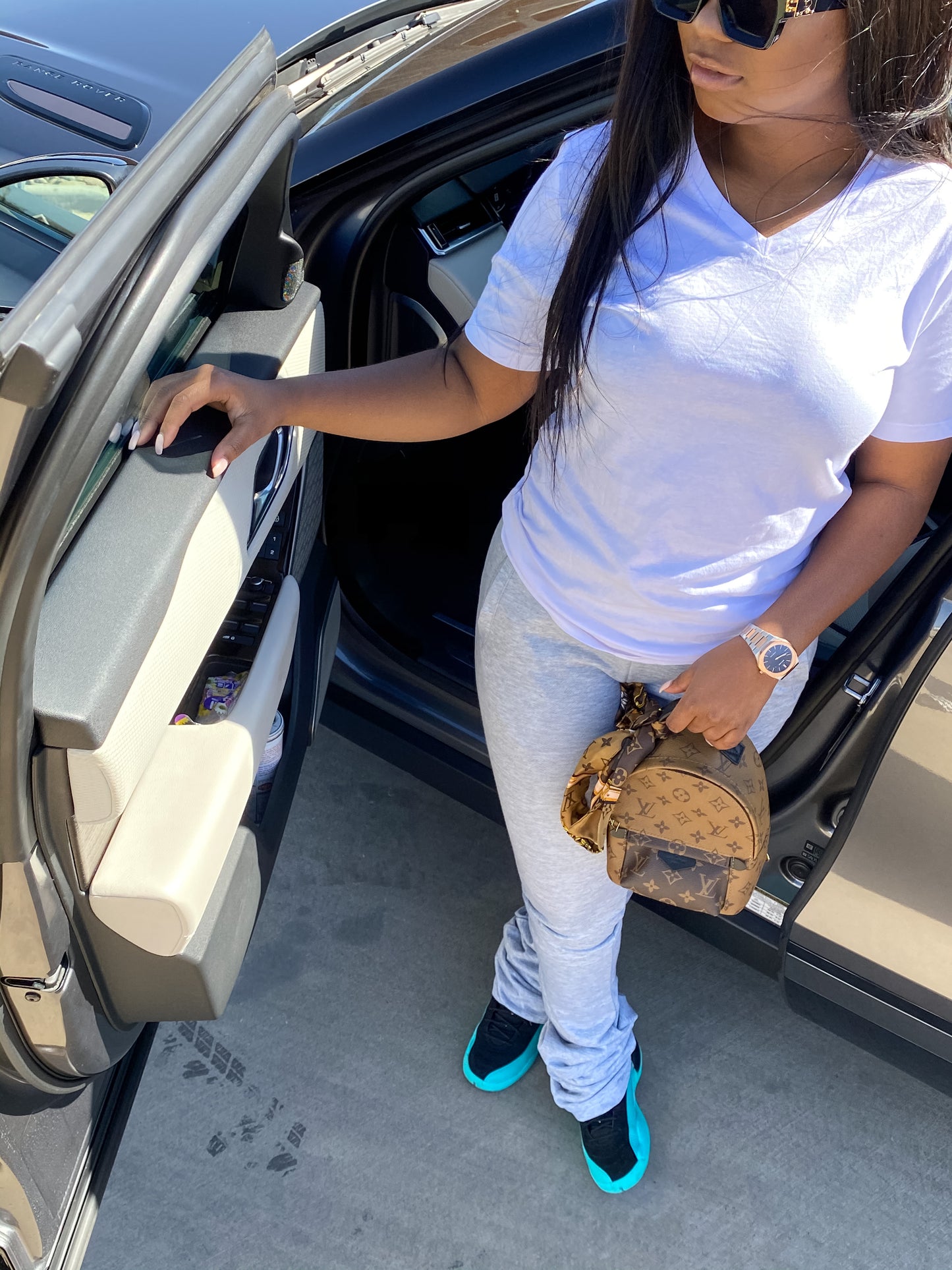 Glacier Boy Stacked Sweatpants