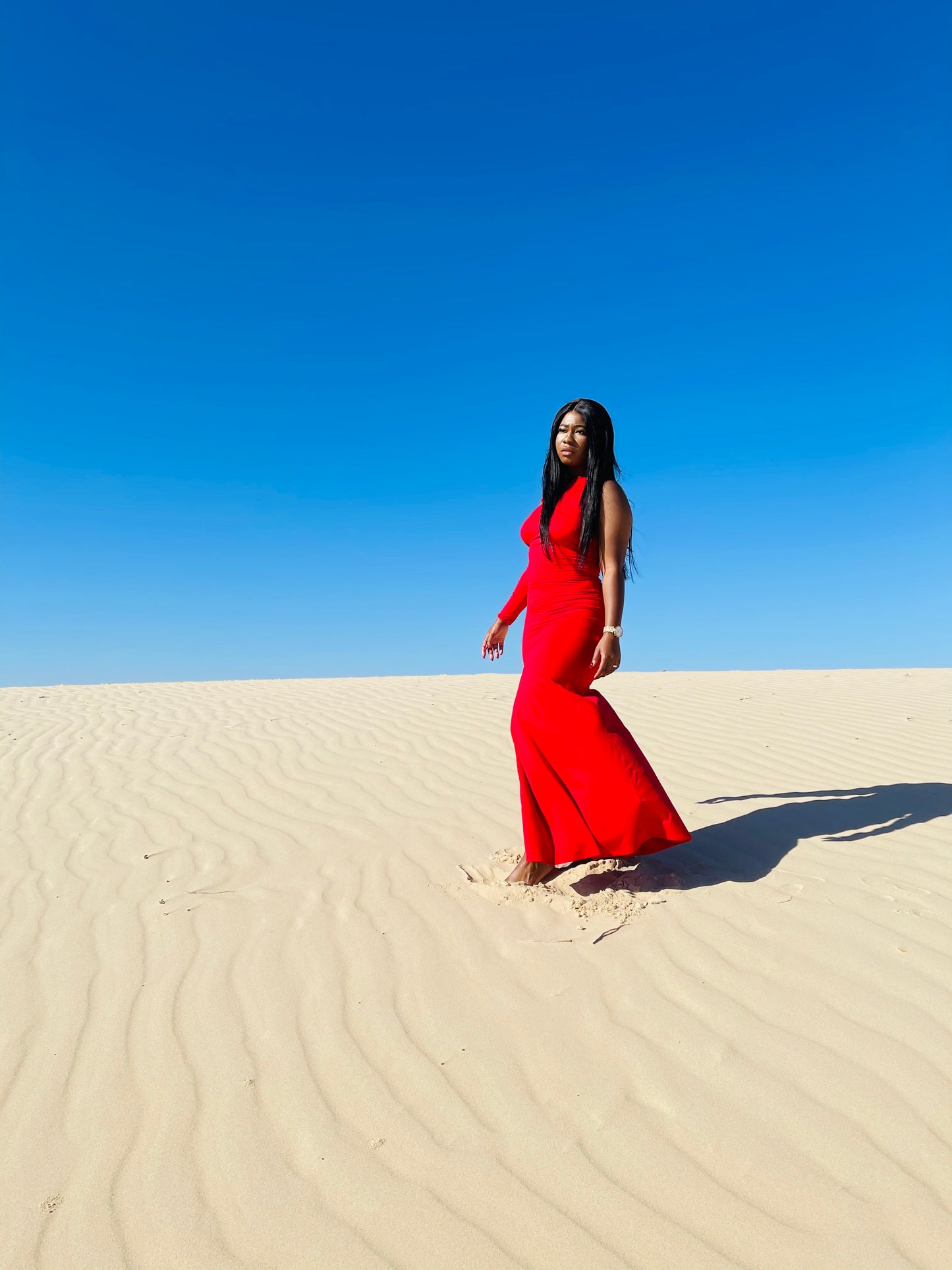 All Eyes On Me Maxi Gown