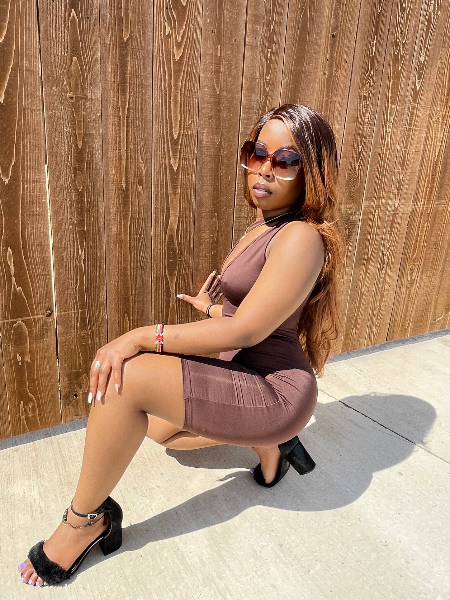 Chocolate Drip Romper