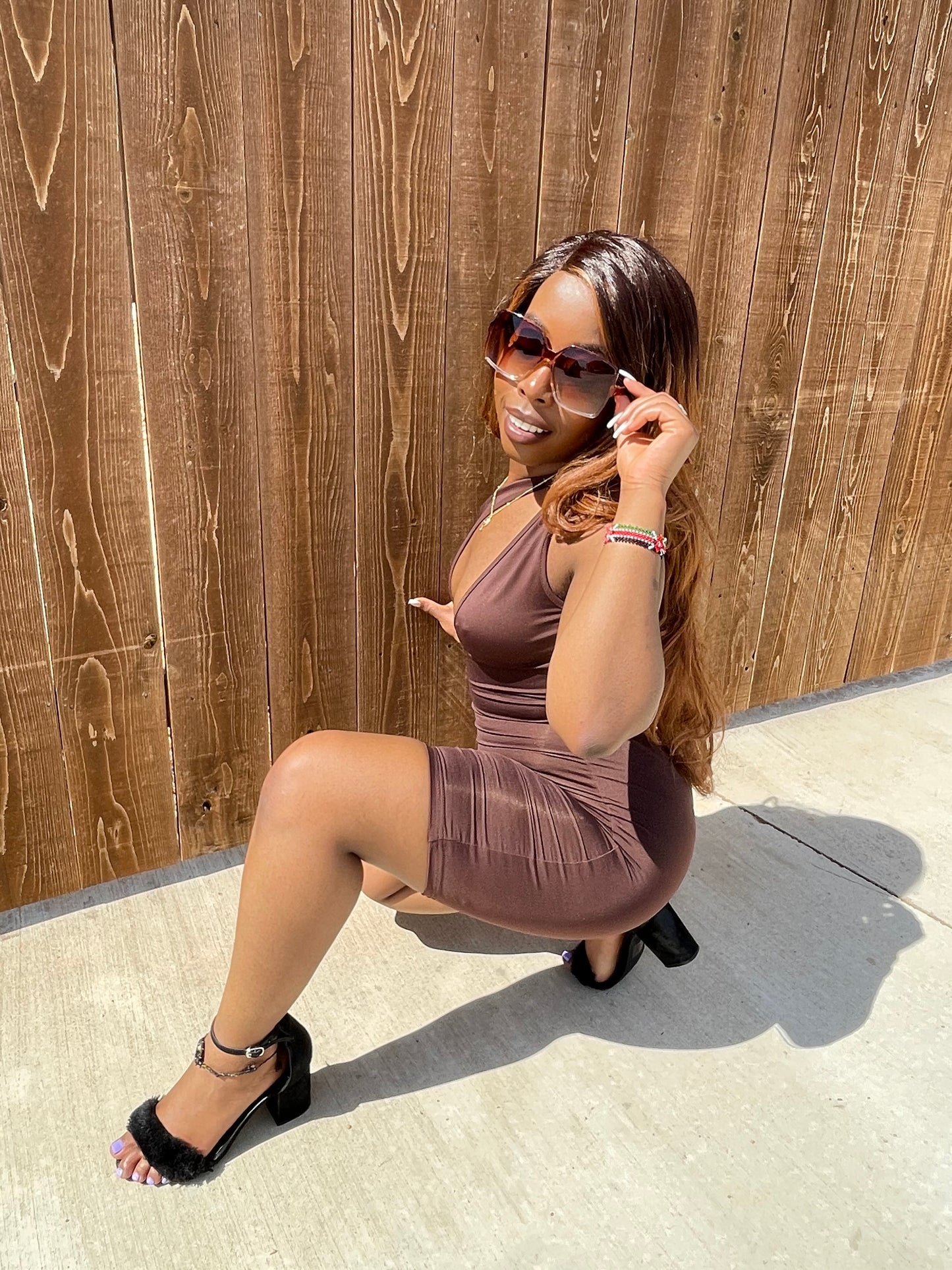 Chocolate Drip Romper