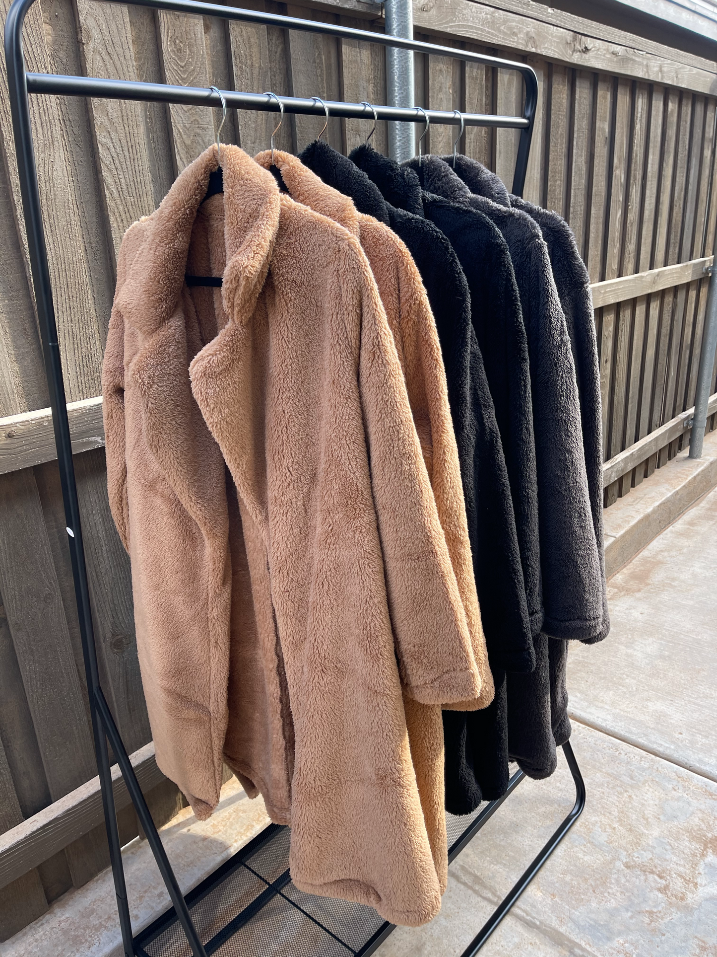 Luxe Oversized Teddy Fur Coat